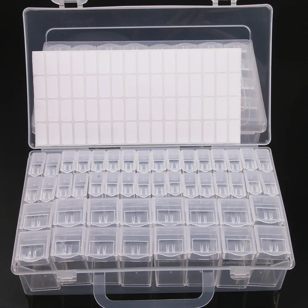 Boîte de rangement diamant 28 à 64 grilles accessoires