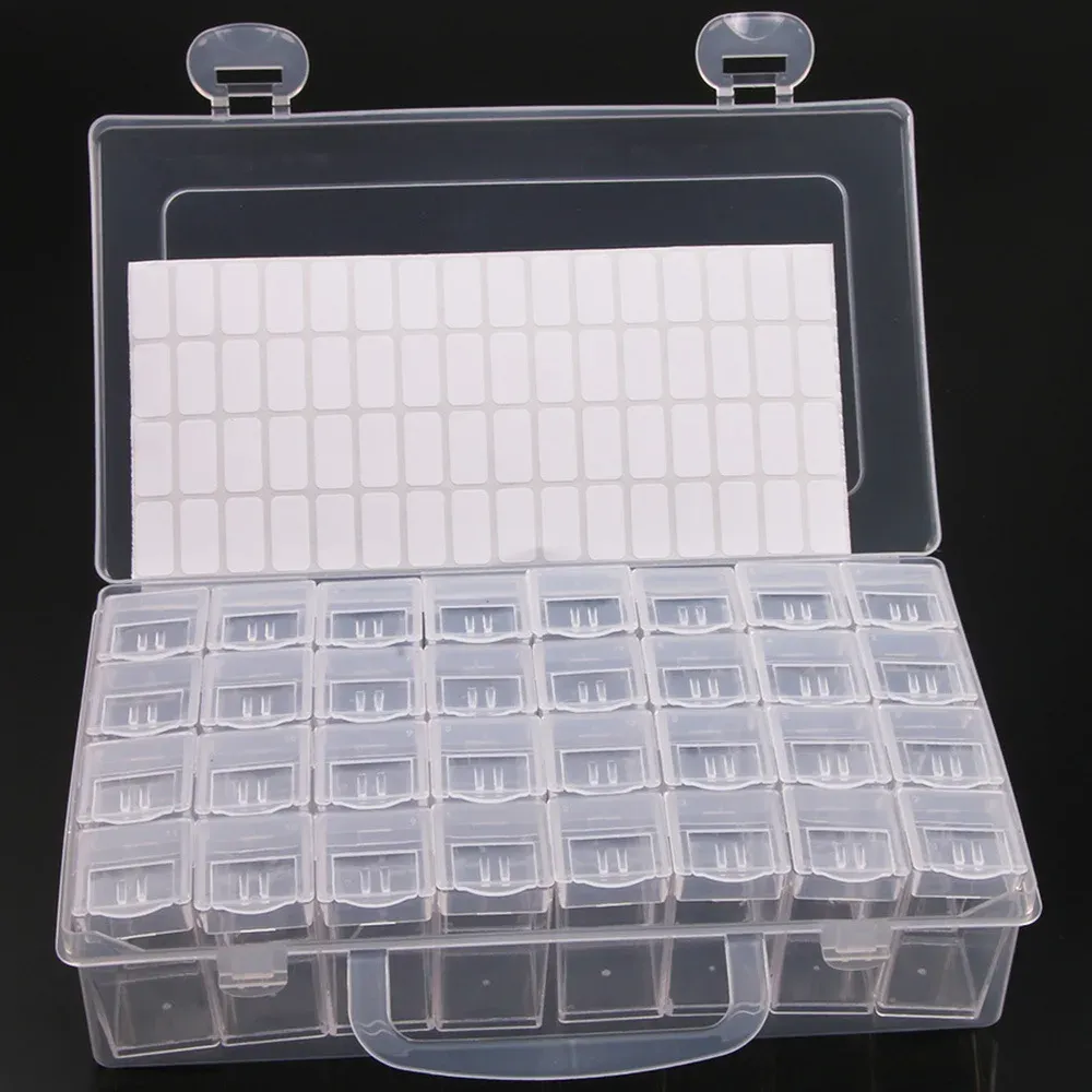 Boîte de rangement diamant 28 à 64 grilles accessoires