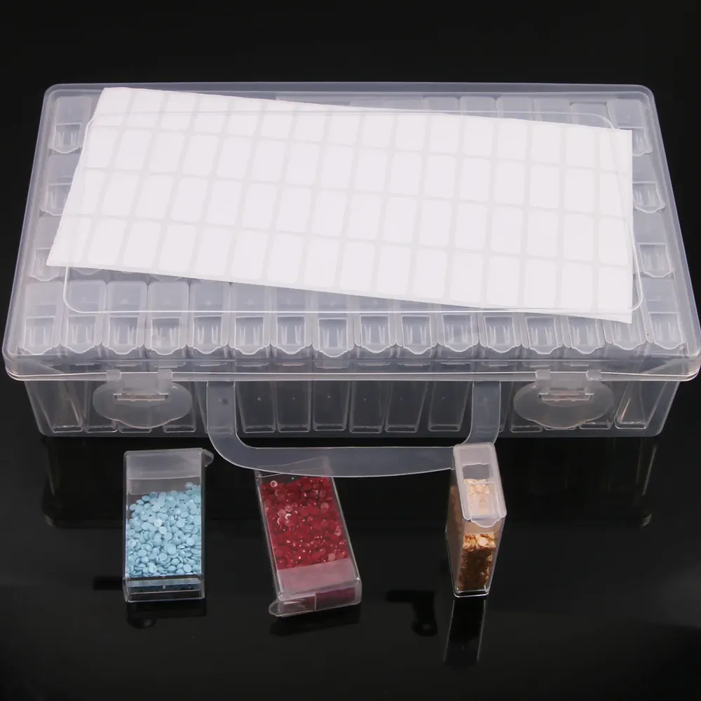 Boîte de rangement diamant 28 à 64 grilles accessoires