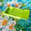 Boîte de rangement multifonctionnelle pour peinture diamant – Couleur fluorescent green