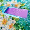 Boîte de rangement multifonctionnelle pour peinture diamant – Couleur bluish purple