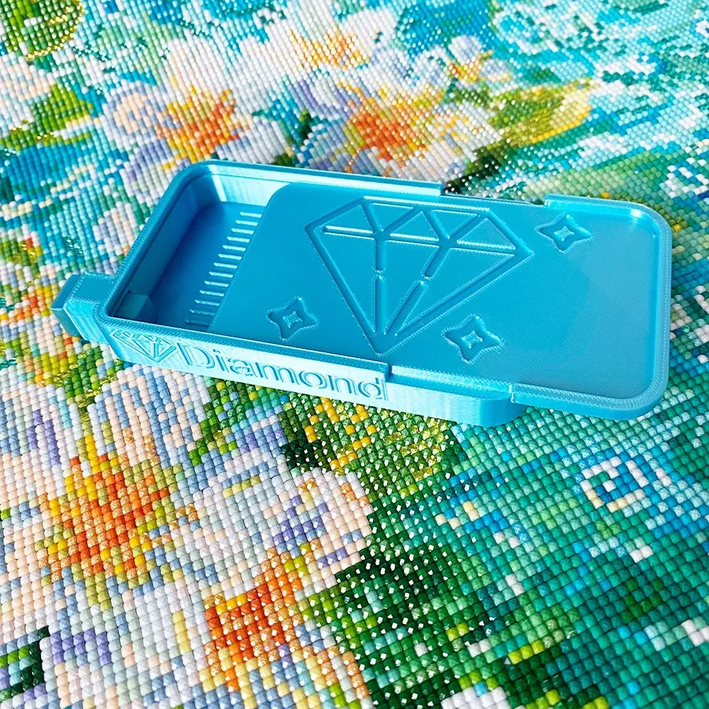 Boîte de rangement multifonctionnelle pour peinture diamant