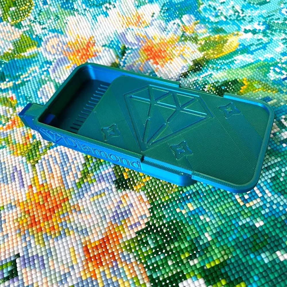 Boîte de rangement multifonctionnelle pour peinture diamant