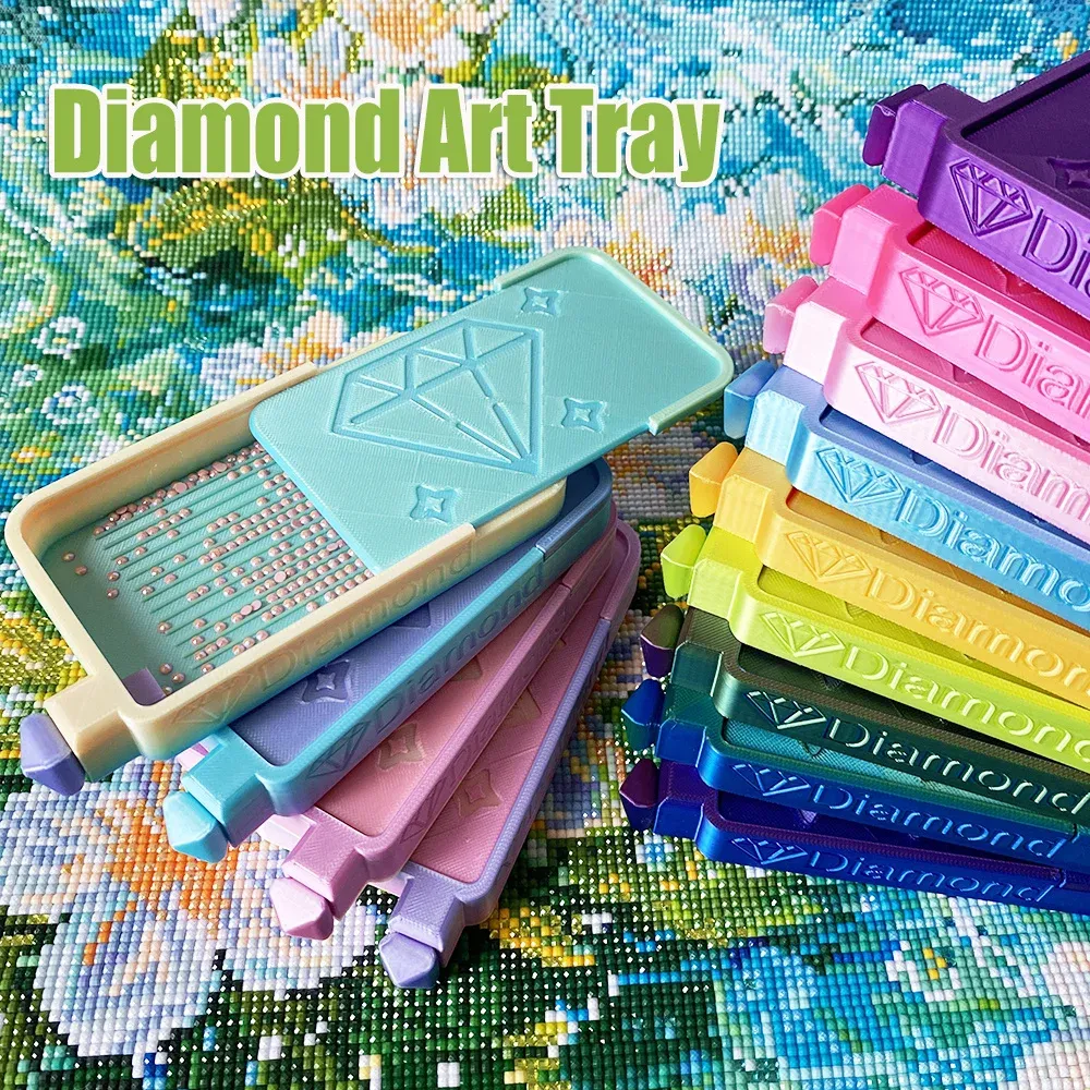 Boîte de rangement multifonctionnelle pour peinture diamant