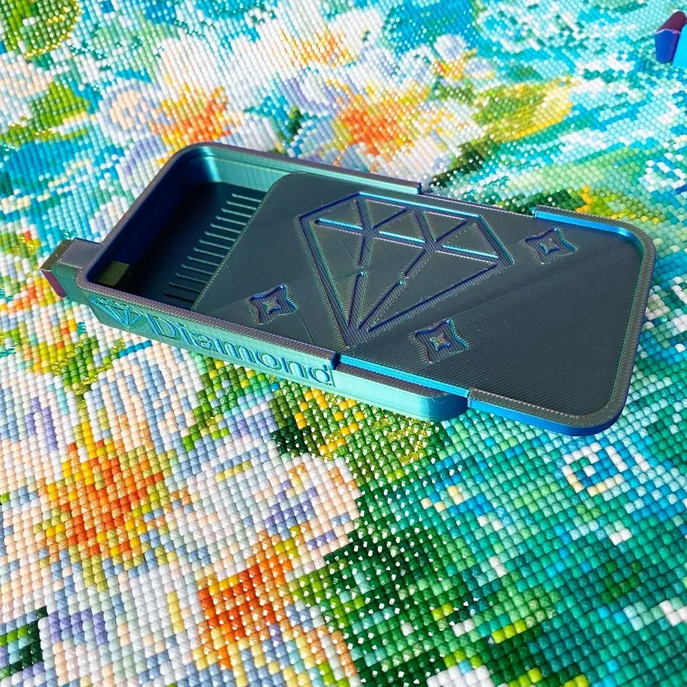 Boîte de rangement multifonctionnelle pour peinture diamant