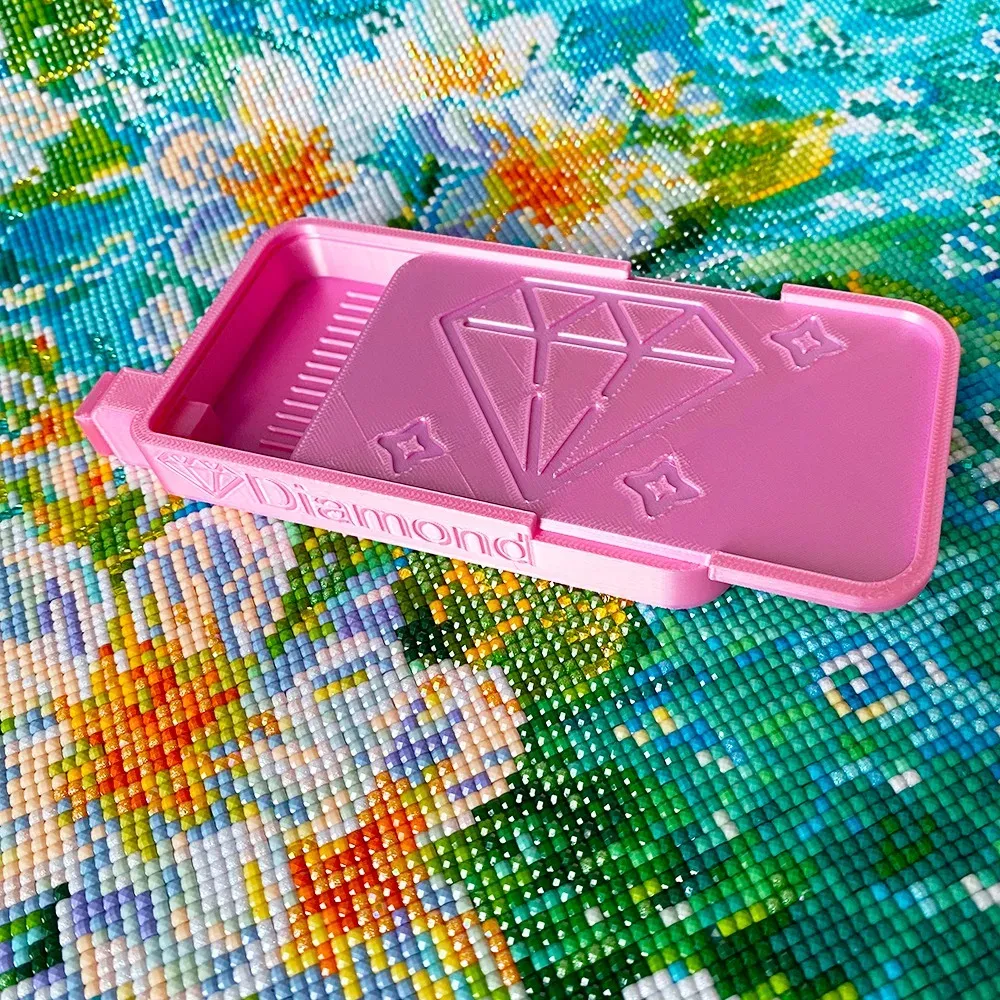 Boîte de rangement multifonctionnelle pour peinture diamant