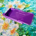 Boîte de rangement multifonctionnelle pour peinture diamant – Couleur Purple