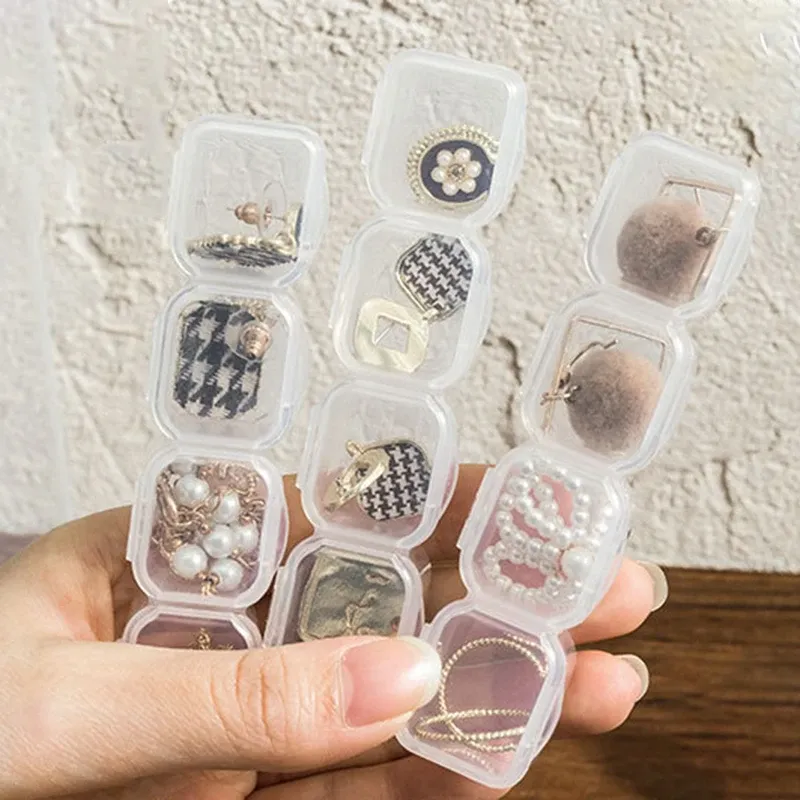Boîte de rangement plastique 28 à 56 compartiments pour accessoires