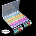 Boîte de rangement plastique 28 ou 56 compartiments – 3