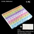 Boîte de rangement plastique 28 ou 56 compartiments – Couleur 56 Colorful DBQ