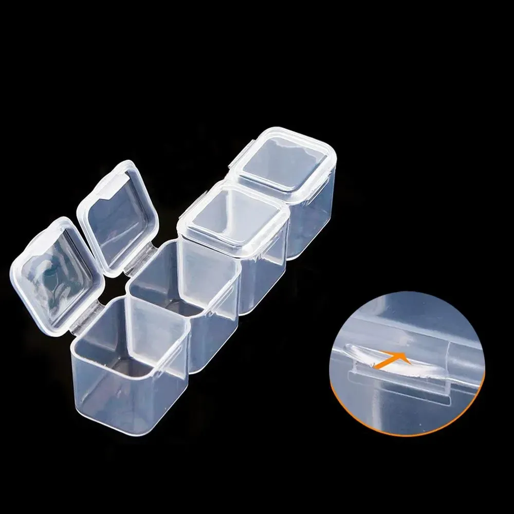 Boîte de rangement plastique 28 ou 56 compartiments
