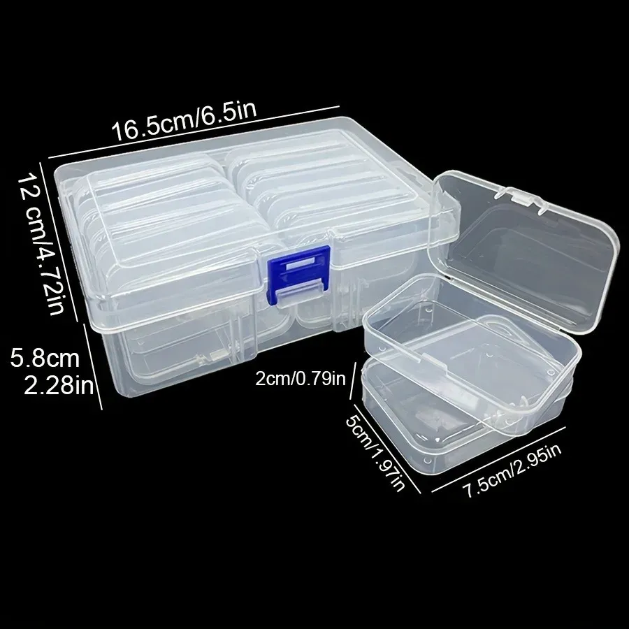 Boîte de rangement plastique pour perles et peinture diamant