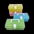 Boîte de rangement plastique transparente à 32 grilles – 2