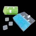 Boîte de rangement plastique transparente à 32 grilles – 6