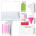 Boîte de rangement pour peinture diamant 28 grilles – 3