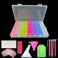 Boîte de rangement pour peinture diamant 28 grilles – Couleur MULTI