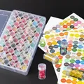 Boîte rangement 24 à 80 emplacements pour peinture diamant – 3