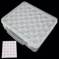 Boîte rangement 24 à 80 emplacements pour peinture diamant – Couleur 30 Bottles