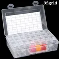 Boîte rangement 32 à 96 compartiments peinture diamant – Couleur 32 square bottle box