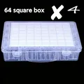 Boîte rangement 64 grilles pour peinture diamant lot de 1 à 4 – Couleur 4PCS64GXFP