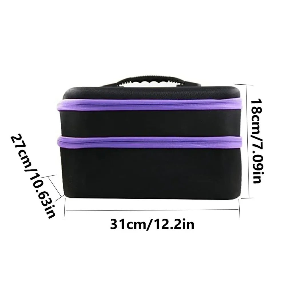 Boîte rangement peinture diamant 240 fentes 3 niveaux