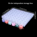 Boîte rangement peinture diamant 28 à 56 grilles portable – Couleur 56grid independent