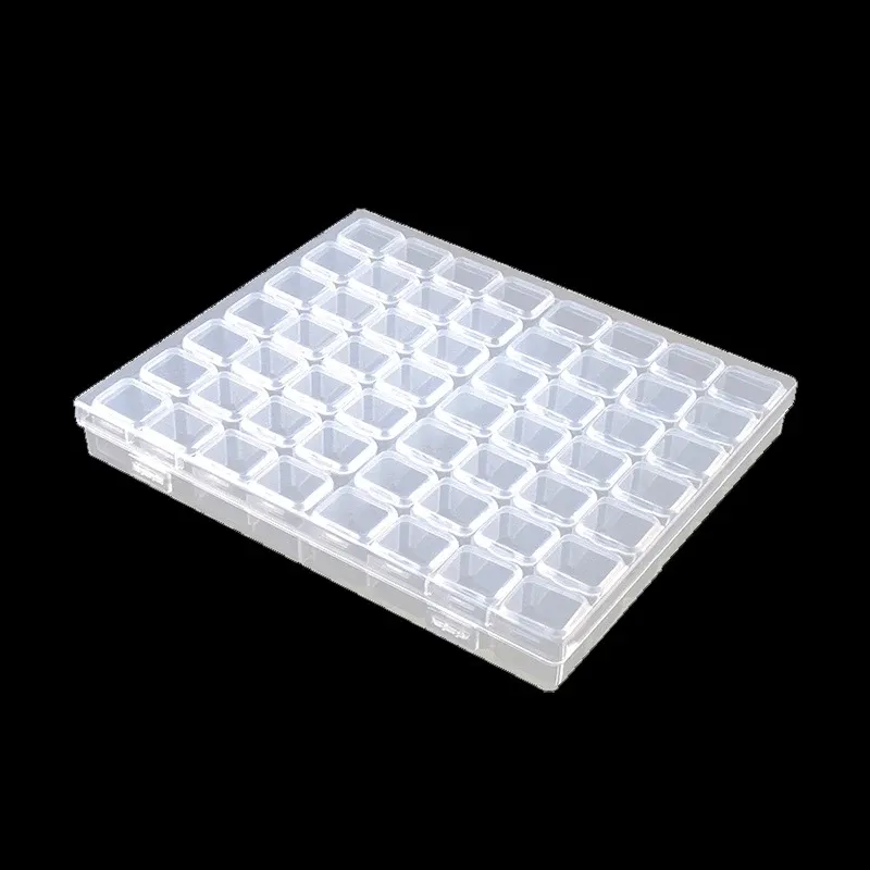 Boîte rangement peinture diamant 28 à 56 grilles portable