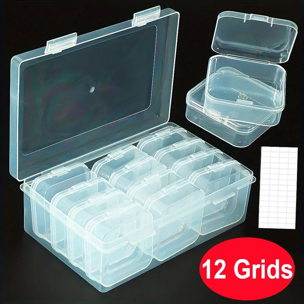 Boîte rangement peinture diamant 4 à 45 grilles