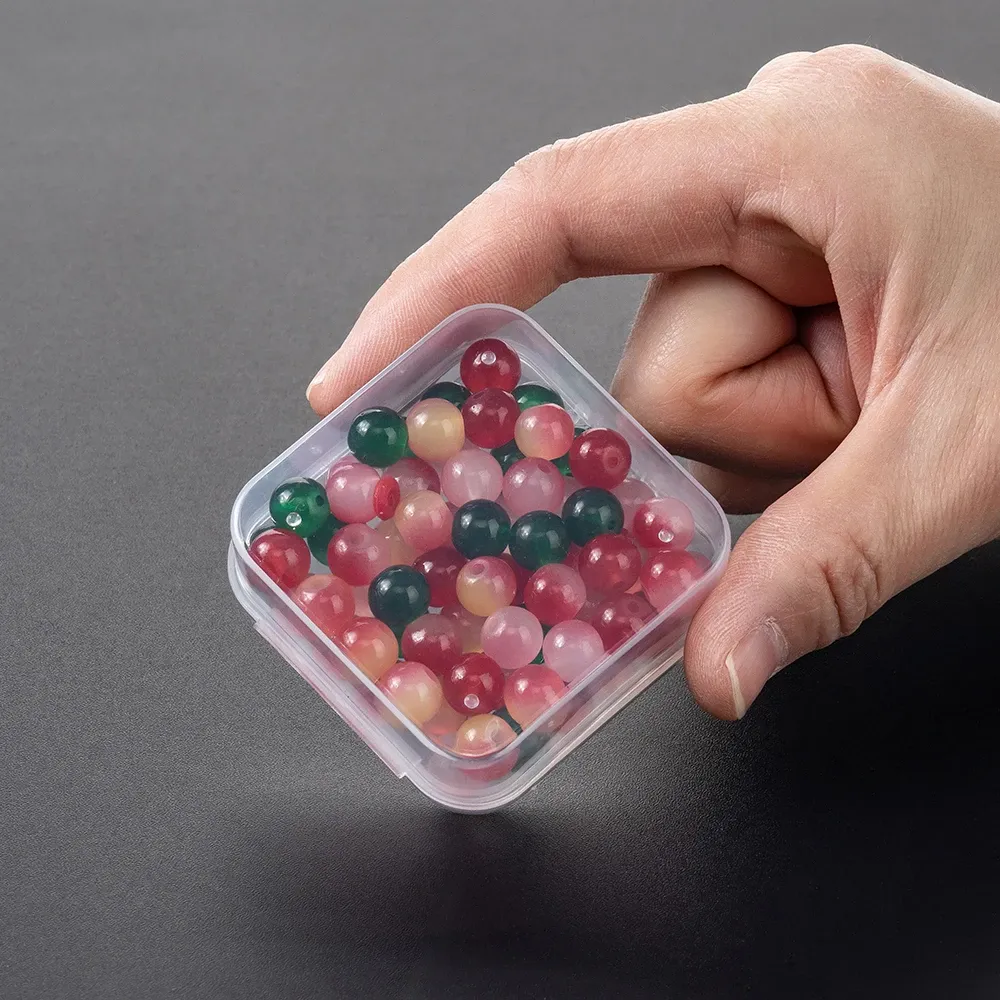 Boîte rangement plastique transparente pour peinture diamant