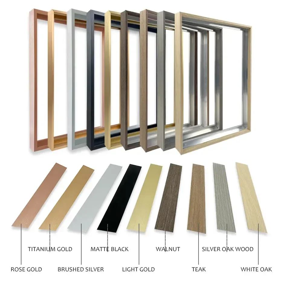 Cadre aluminium pour peinture diamant 30x30 à 50x50 cm