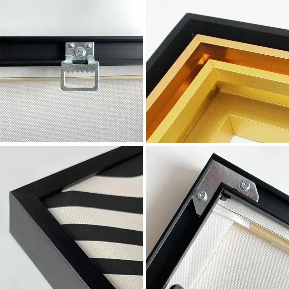 Cadre aluminium pour peinture diamant 30x30 à 50x50 cm