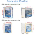Cadre bois 20x30cm à 80x120cm pour peinture diamant – Couleur 35x45cm