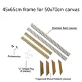 Cadre bois 45 à 65 cm pour toile 50x70 cm – Couleur 45x65cm