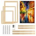 Cadre bois naturel pour peinture diamant 20x30 à 40x60 cm – 1