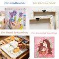 Cadre bois pour broderie et peinture diamant 9 pièces – 2