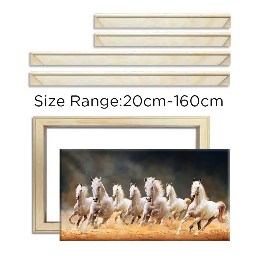 Cadre bois pour peinture diamant 20 à 160 cm