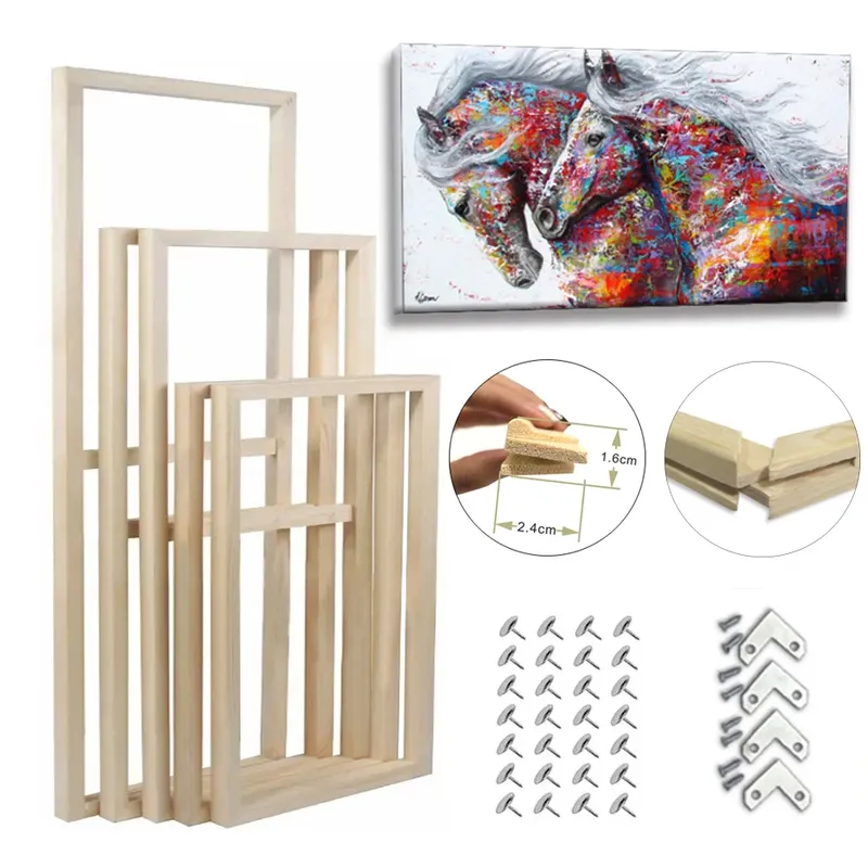 Cadre bois pour peinture diamant 20 à 55 cm