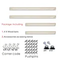 Cadre bois pour peinture diamant 20 à 55 cm – Couleur Wood Inner Frame