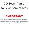 Cadre bois pour peinture diamant 20x30cm – 2