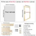 Cadre bois pour peinture diamant 25 à 65 cm – Couleur 50x70cm frame