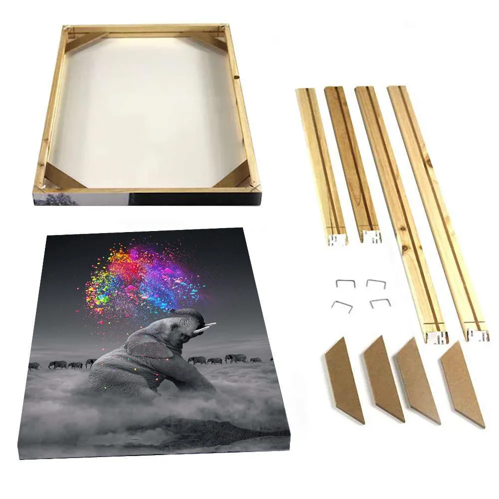 Cadre bois pour toile peinture plusieurs largeurs