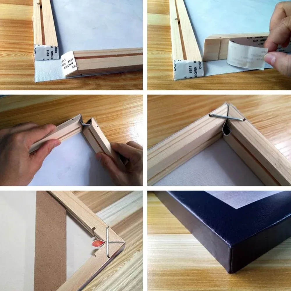 Cadre bois pour toile peinture plusieurs largeurs