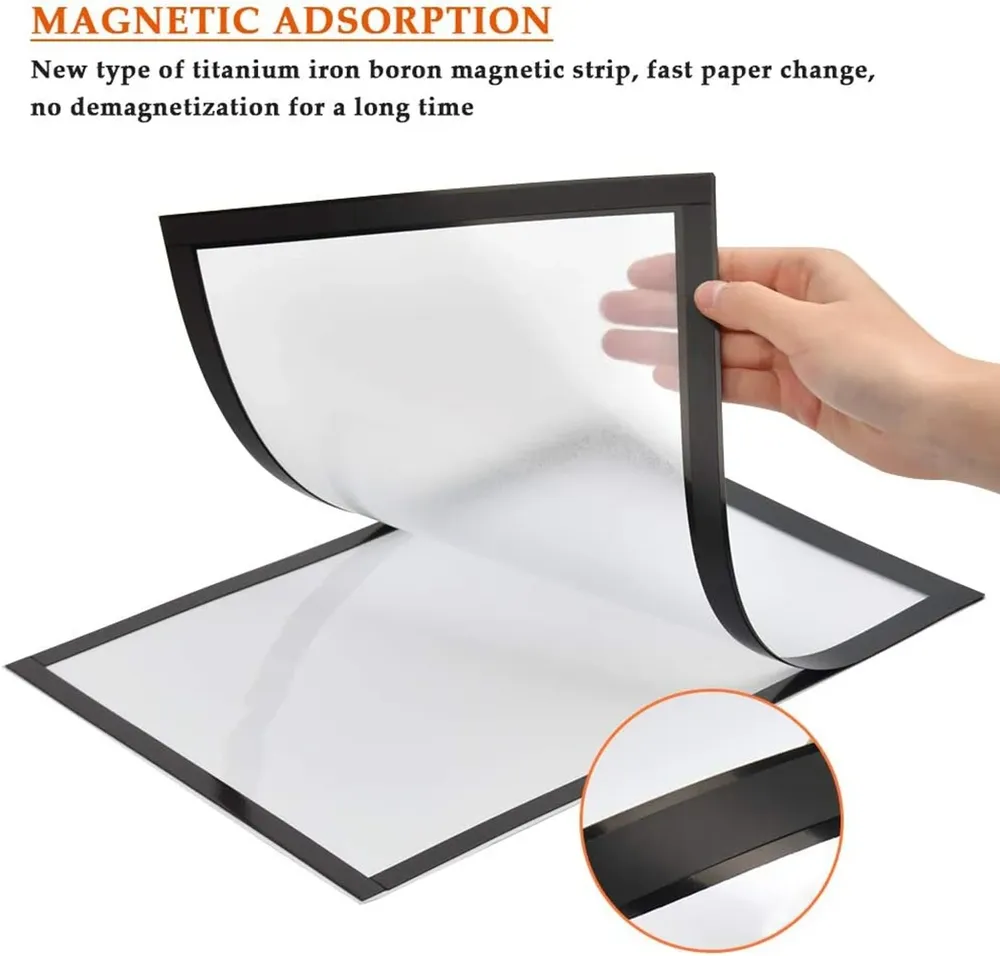 Cadre magnétique 24x32,5 cm pour peinture diamant noir