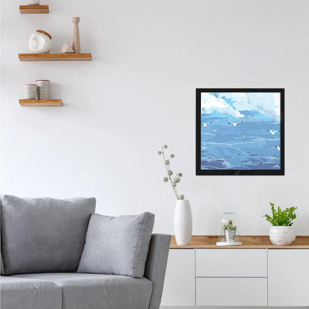 Cadre magnétique pour peinture diamant 30x30 cm