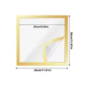 Cadre magnétique pour peinture diamant 30x30 cm – Couleur Money