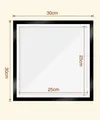 Cadre magnétique pour peinture diamant 30x40 cm – Color Jaune (Z)