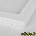 Cadre style européen pour peinture diamant 20x30 à 90x120 cm – Couleur white-B