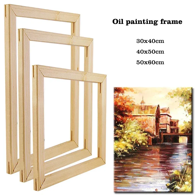 Cadres bois pour peinture diamant 30 à 50 cm