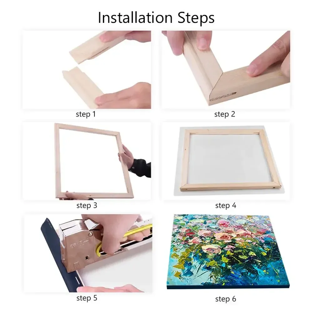 Cadres bois pour peinture diamant 30 à 50 cm