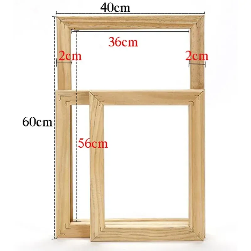 Cadres bois pour peinture diamant 30 à 50 cm